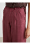 Lcw Vision Brown V-Neck Embroidered Women's Vest - 3
