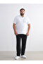 Rmz Gi̇yi̇m Farkiyla Large Size Turn-Down Roba Collar Pique Men's T-Shirt - 5