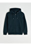 Hooded Long Sleeve Men's Zippered Sweatshirt - 5