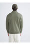 New Season Polo Neck Printed Men's Sweatshirt - 4