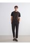 Brown Standard Fit V-Neck Men's Knit Sweater - 2