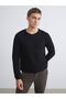Lcw Vision Crew Neck Checkered Men's Knitwear Sweater