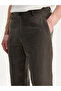 Standard Fit Linen Men's Trousers - 3