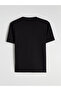 Xside Black Crew Neck Men's T-Shirt - 6
