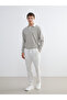 Rmz Gi̇yi̇m Farkiyla Contrast Polo Collar Men's Sweatshirt - 5