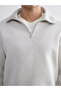 Stand Collar Men's Sweatshirt - 3