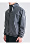 Orange Comfortable Fit Hooded Men's Medium Thick Coat - 3