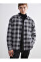 Regular Fit Long Sleeve Plaid Men's Lumberjack Shirt
