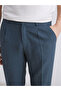 Esvab • Modern & Distinctive Standard Fit Linen-Look Men's Trousers - 4