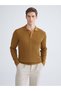 Özmarka New Season Polo Neck Men's Knitwear Sweater