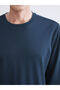 Crew Neck Long Sleeve Men's Sweatshirt - 3