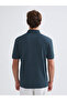 Rmz Gi̇yi̇m Farkiyla Devrik Roba Yaka Men's T-Shirt - 5