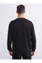 Crew neck printed men's sweatshirt - 4