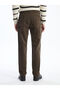 Standard Fit Velvet Men's Chino Trousers - 4