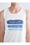 Crew Neck Printed Men's Sleeveless T-Shirt - 3