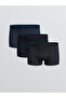Standard Mold Cotton Flexible Men's Boxers 3-Piece