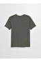 Crew Neck Short Sleeve Printed Combed Cotton Men's T-Shirt - 8