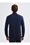 High Collar Long Sleeve Men's Knitwear Sweater - 4