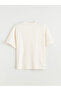 Crew Neck Printed Combed Cotton Men's T-Shirt - 6