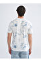 Sparkling Choices from Shining Store Zero Roba Collar Embroidered Combed Cotton Men's T-Shirt - 5