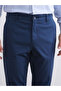 Navy Blue Slim Fit Men's Chino Trousers - 3