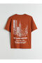 Crew Neck Printed Combed Cotton Men's T-Shirt - 6