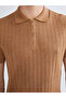 Esvab • Modern & Distinctive Devrik Roba Collar Men's Knitwear T-Shirt - 4