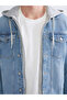 Ozmarka New Season Standard Fit Men's Jean Jacket - 5