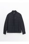 Vizyon New Season Slim Fit Mock Neck Men's Leather-Look Coat - 6