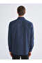 Southblue Navy Blue Regular Fit Long Sleeve Men's Lumberjack Shirt - 4