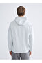 Xside Active Gray Long Sleeve Printed Men's Hoodie - 4