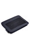 Navy Blue Floater Unisex Leather Card Holder 0777L1N - 3