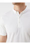 Polo Neck Combed Cotton Men's T-Shirt - 3