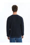 Men's Knitwear Sweater - Long Sleeve, Crew Neck - 4