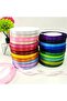 Set of 20 Satin Ribbon Rolls – 1.3cm Wide x 25 Yards Each – 20 Assorted Colors – Perfect for G - 4