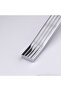 Furniture Handle 256 mm Screw Spacing Rustproof Sturdy Handles Handle Chrome Silver Striped Metal 10 Pieces - 4