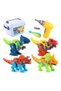 Set de construcție cu dinozauri, OPTIM SOLUTION, jucărie educațională interactivă