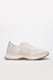 Beige Inside and Outside Genuine Leather Lace-Up Thermo Sole Women's Sports Shoes Tg091692616723 - 5