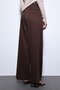 Brown Wide Leg Women's Trousers - 5