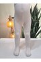 Baby Girl Children's Pantyhose Cotton Anti-Sweat Vibrant Colors Self-Textured Powder Single Piece - 4