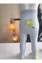 Baby Girl Children's Pantyhose Cotton Anti-Sweat Vibrant Colors Sunny Blue Single - 5