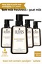 Natural Olive Oil Goat Milk Liquid Soap Olive Oil Hand Soap Intensive Moisturizing 4 Pcs 500 ml
