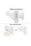 Baby Child Drawer Cabinet Safety Lock Invisible Hidden Durable Magnetic Safety Lock (12 Pcs) - 3