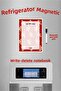 Az Sil Kurabiye Adam to Do List Fridge Magnet Memo Holder Christmas Ornaments Memo Holder Planner