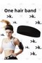 Adult Sports Athlete Head Sweat Hair Band Tennis Fitness Football Yoga Hairband - 3
