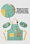 Liquid-Proof Children's Activity Apron and Sleeves – Ages 2-10, Adjustable Painting Apron - 3