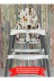 Luxury Cotton Baby Child High Chair Cushion - 2
