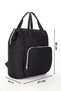 Mother Baby Care Backpack with Strap Attachment and Mommy Bag Shoulder Bag Set of 2 - 2