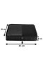 Medium Size 35X29X6 Black Luggage Organizer Bag - 7