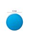 5 Pcs Blue Kids Room Furniture Handle Set - Abs Plastic Single Button Cabinet and Drawer Handles - 7